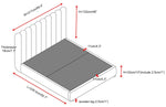 Selina Upholstered Storage Platform Bed