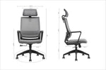 Vera Mesh Office Chair - Black