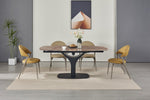 Imani Extendable Dining Table - Brown