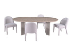 Delphine 5-Piece Dining Set - Beige
