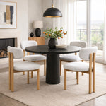 Luna Modern Dining Chair - White (Set of 2)