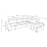 Kevin Sleeper Bed - Gray