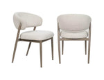 Nova Dining Chair - Beige (Set of 2)