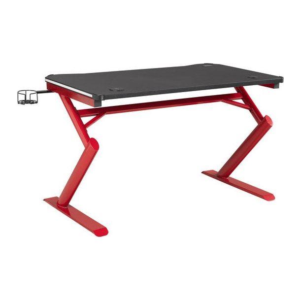 Raptor Gaming Desk, Black/Red