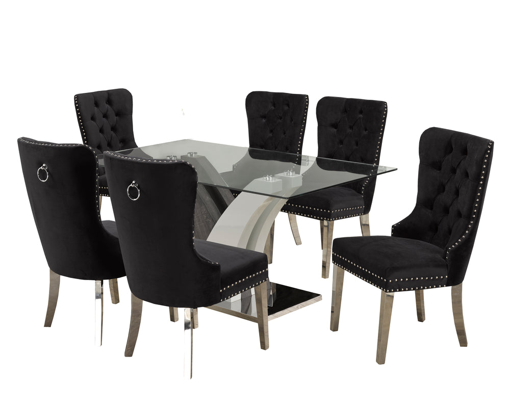 Verona Dining Set - Black