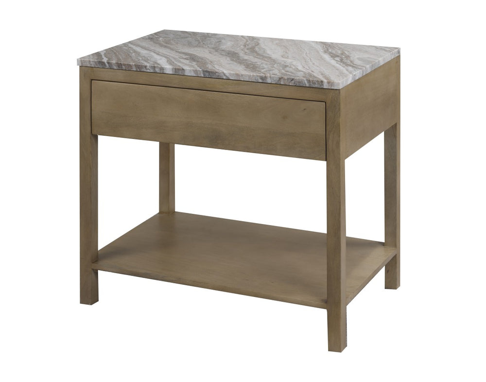 Tillie with Marble Top - Natural