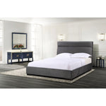 Daryn Platform Bed - Grey