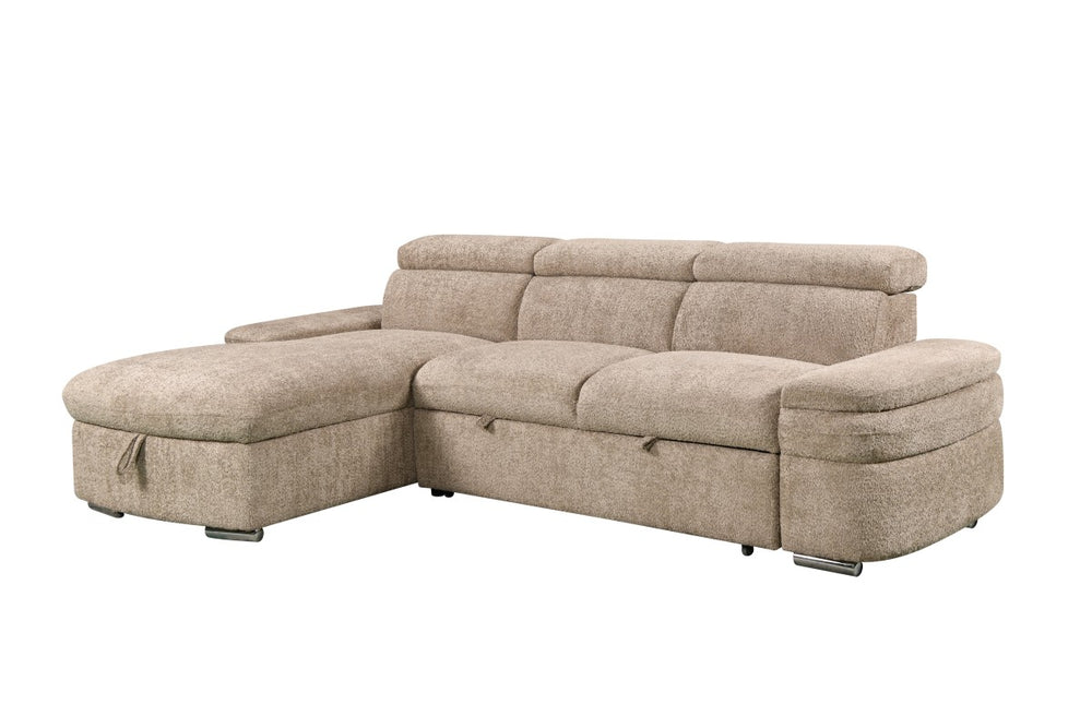 Monroe Sectional Sleeper w/ Storage