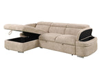 Monroe Sectional Sleeper w/ Storage