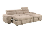 Monroe Sectional Sleeper w/ Storage