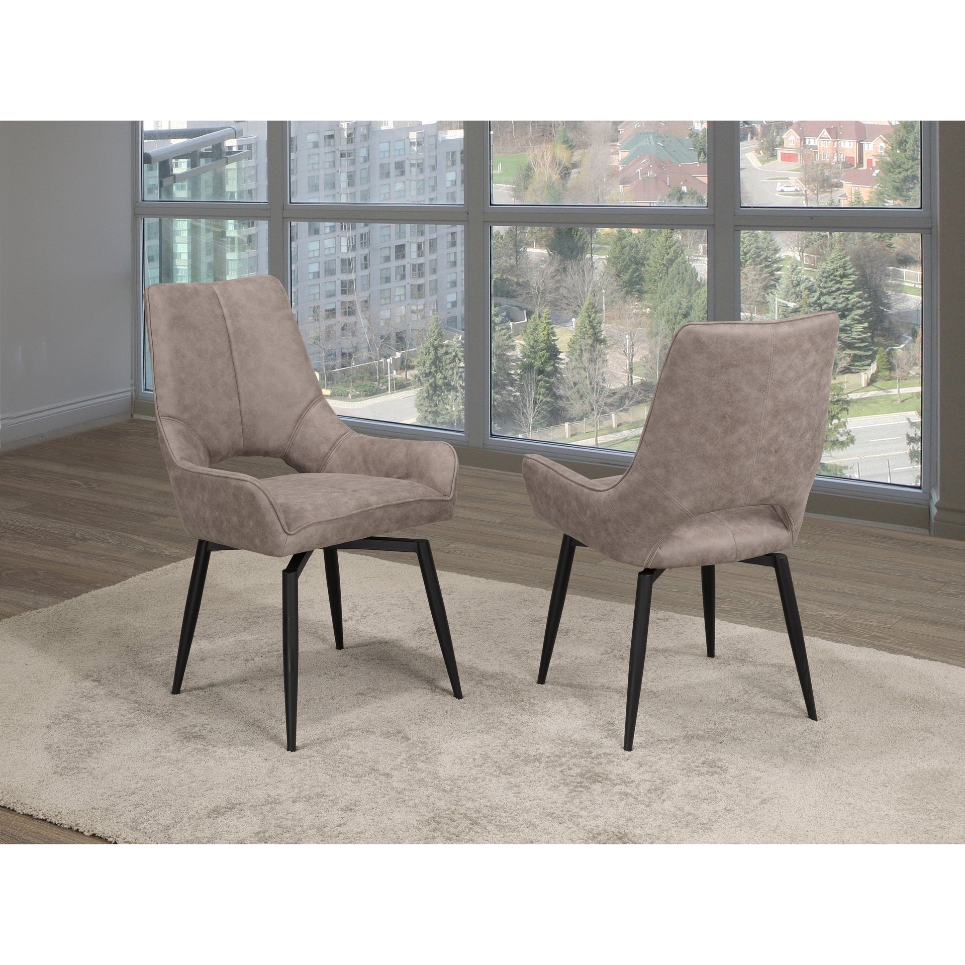 Nathaniel Dining Chair, Set Of 2 - Antique Brown