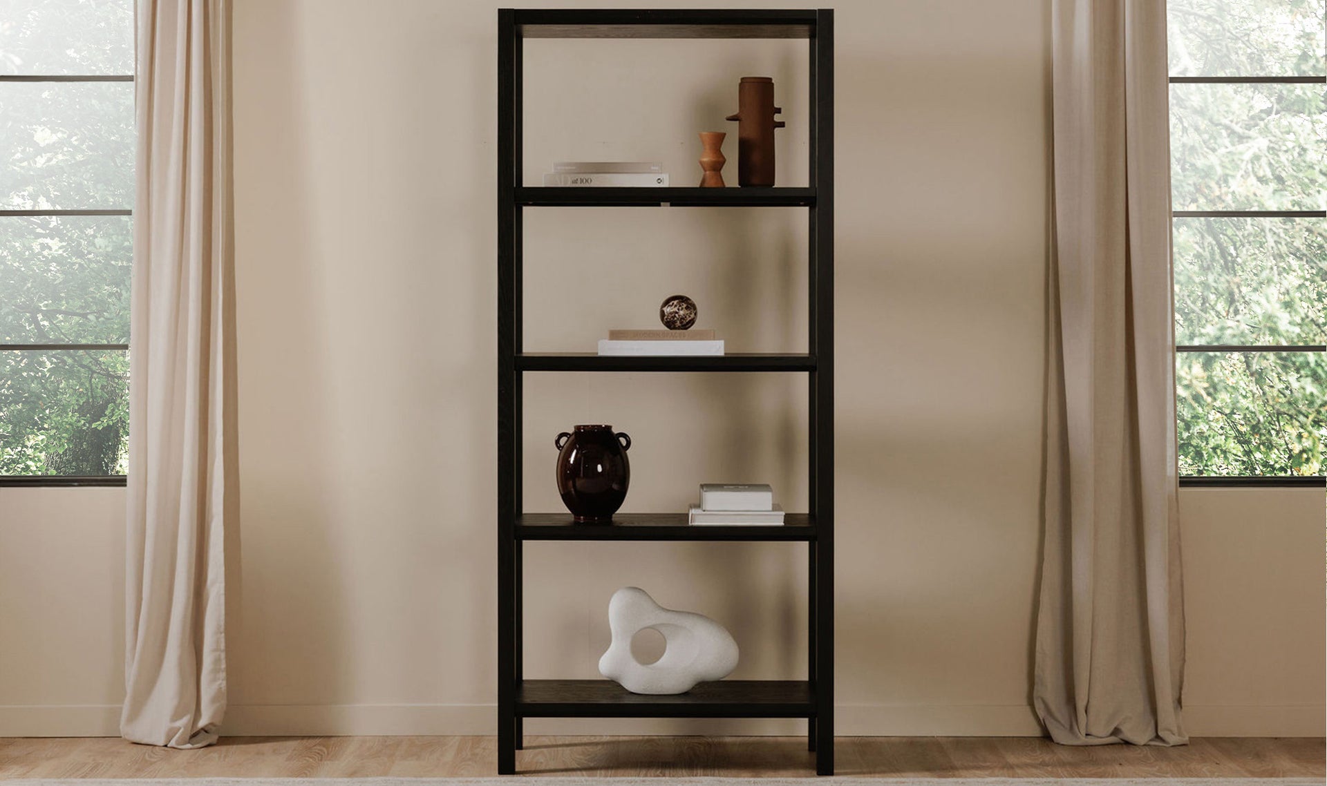 Nolan Bookcase - Black