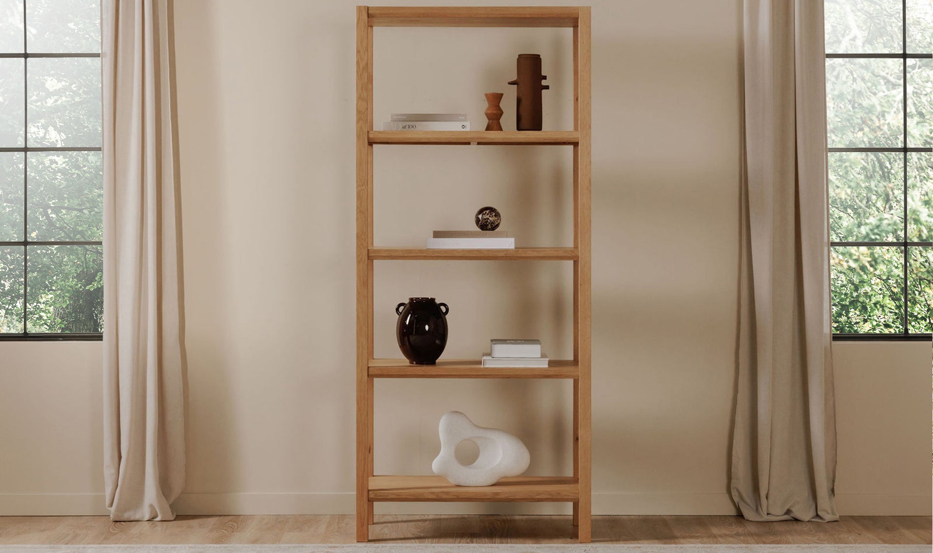 Nolan Bookcase - Natural