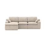 Monterey All-Foam Sectional - Beige