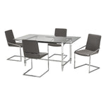 Violeta Dining Set - Grey