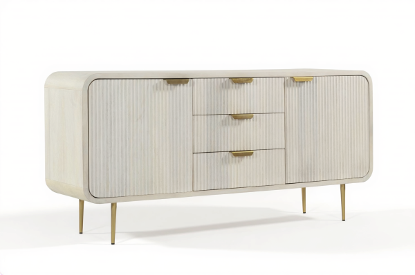 Brookline Storage Cabinet - White