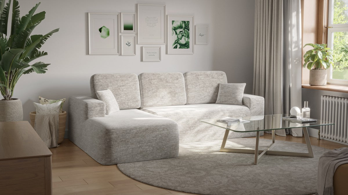 Isabel Sectional Sofa - Greige