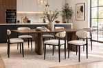 Devon Dining Chair (Set of 2) - Beige/Black