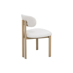 Luna Modern Dining Chair - White (Set of 2)