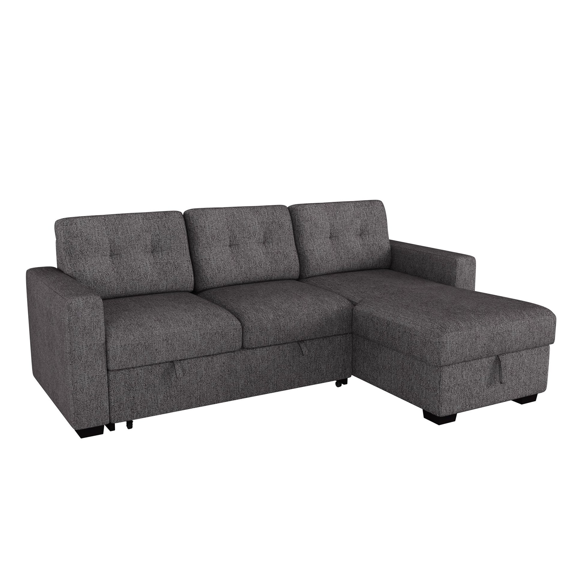 Tyson 93.25" Sofa W/Bed & Storage