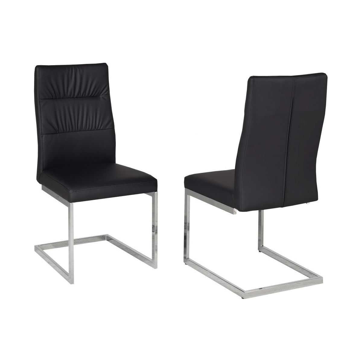 Tristan Dining Chair, Set Of 2 - Black
