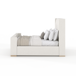 Caillou Canadian-Made Upholstered Platform Bed