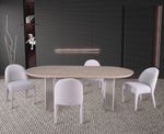 Delphine 5-Piece Dining Set - Beige