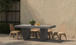 Antonius Outdoor Dining Table - Dark Grey