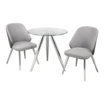 Fabio Dining Set - Grey