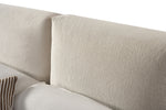 Sloane Low-Profile Upholstered Platform Bed - Beige