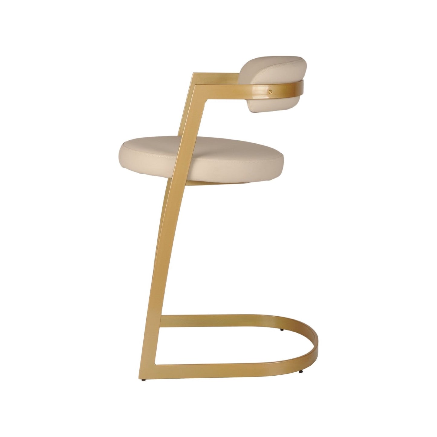 Thiago Counter Stool - Set Of 2, Gold