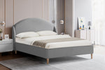 Mason Platform Bed - Grey