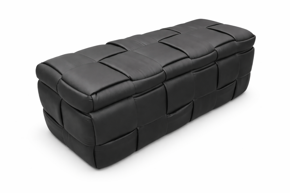 Florence Storage Bench - Black