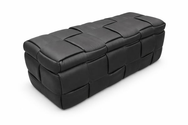 Florence Storage Bench - Black