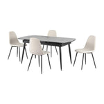 Anya Dining Set - Beige