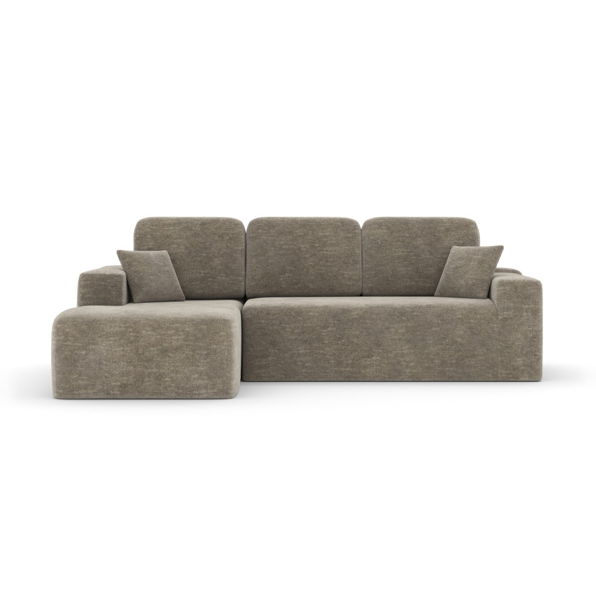 Isabel Sectional Sofa - Dark Taupe