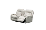 Oakwood Leather Power Recliner Love Seat