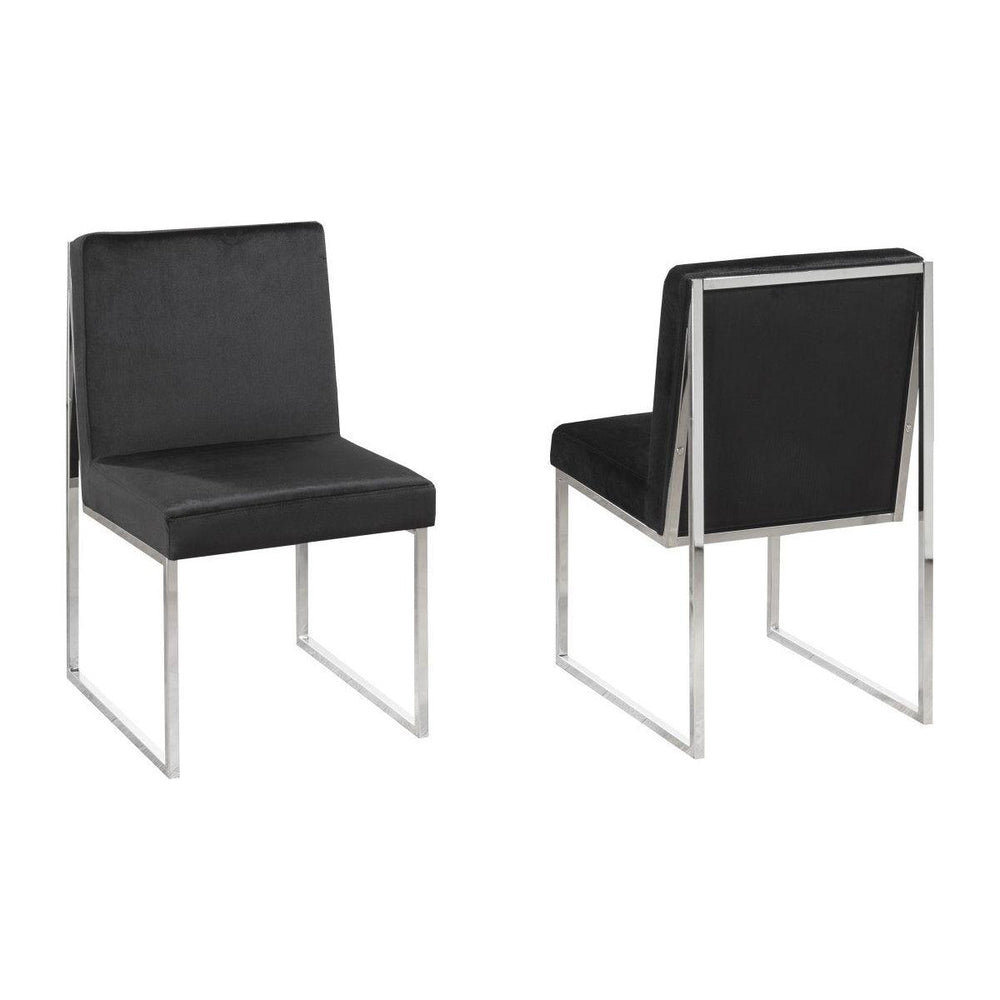 Bruno Dining Chair - Black (Set of 2)