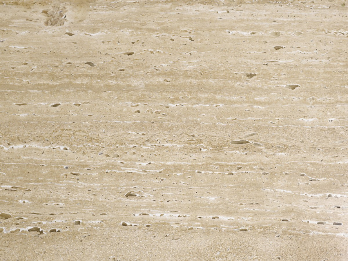 Nuru Coffee Table, Travertine