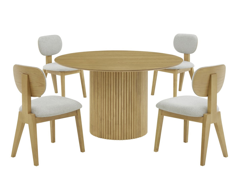 Terra Dining Set - Brown