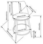 Nova Counter Stools - Grey