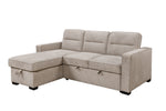 Kora Sectional Sleeper - Taupe