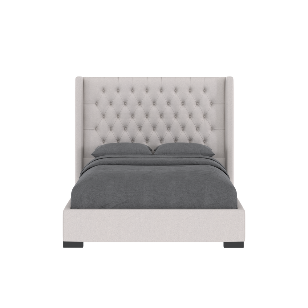 Megara Canadian-Made Upholstered Platform Bed