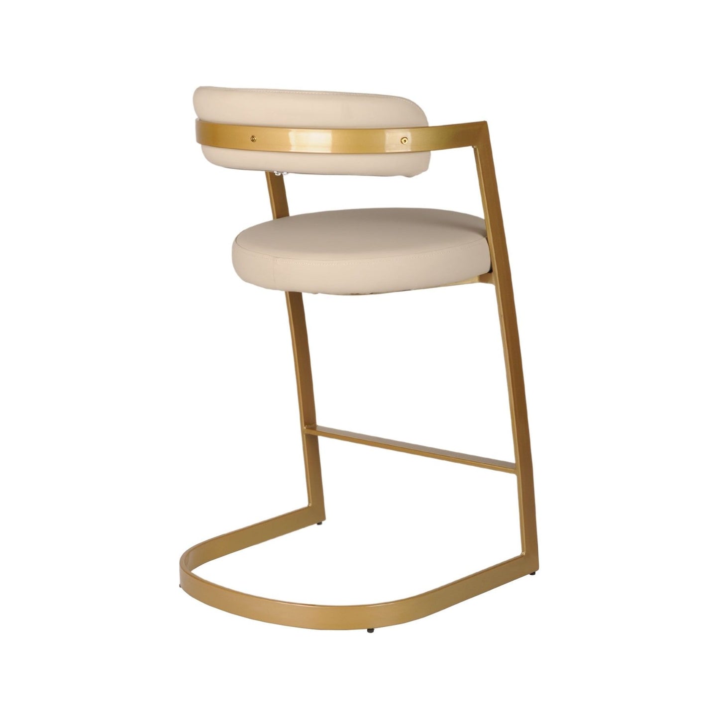 Thiago Counter Stool - Set Of 2, Gold
