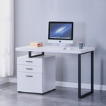 Elena Office Desk - White