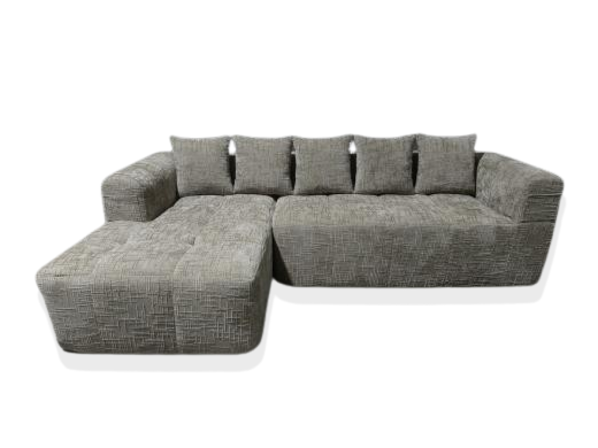 Luna Sectional Sofa, Taupe