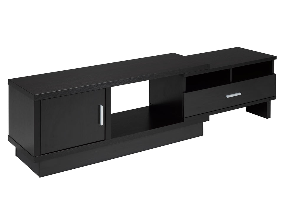 Matteo Expandable TV Stand - Dark Cherry