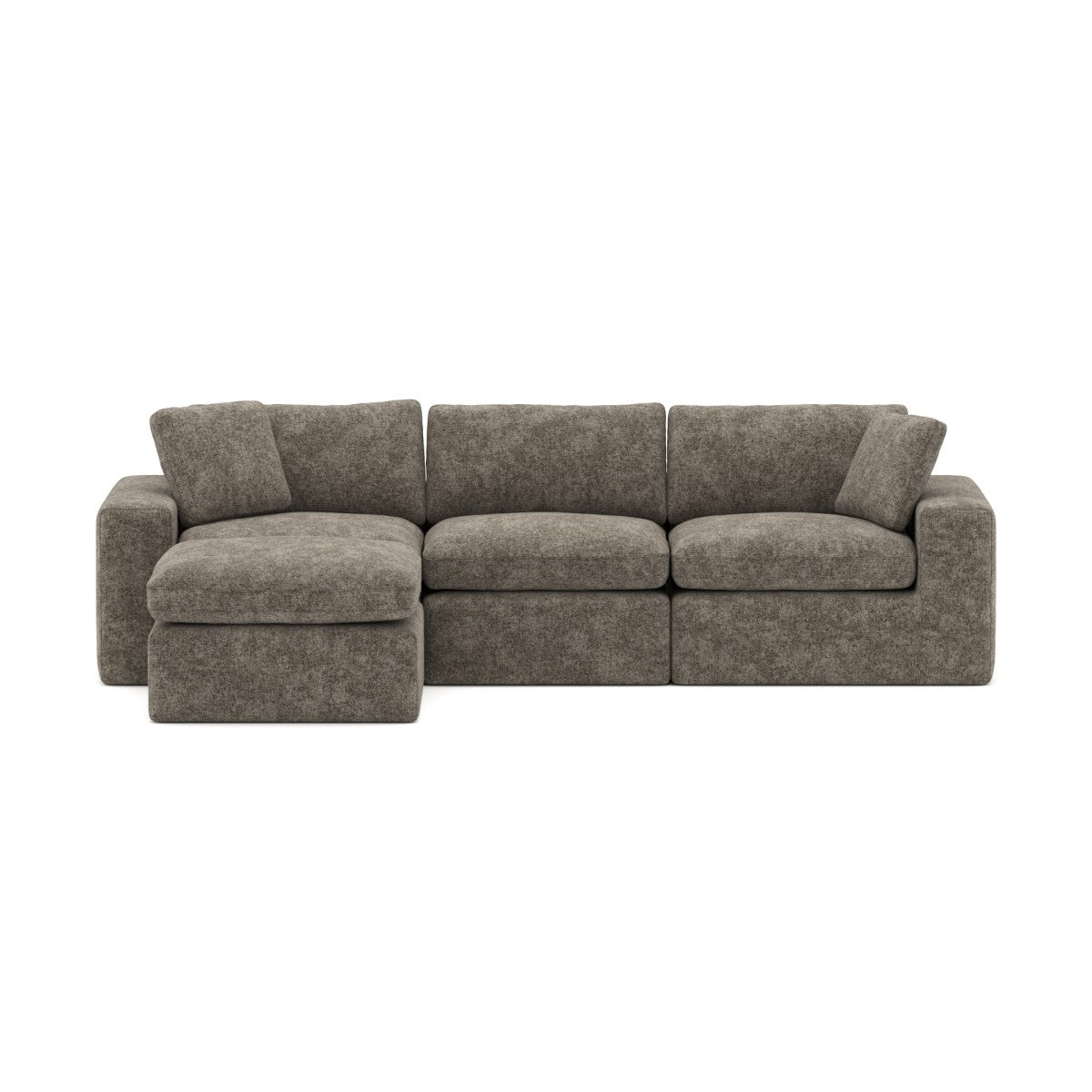 Camden Sectional Sofa - Brown