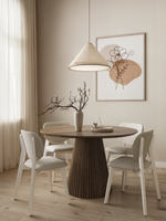 Akira Dining Set - White