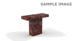 Keaton Console Table - Burgundy